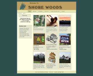 Shore Woods Web Site